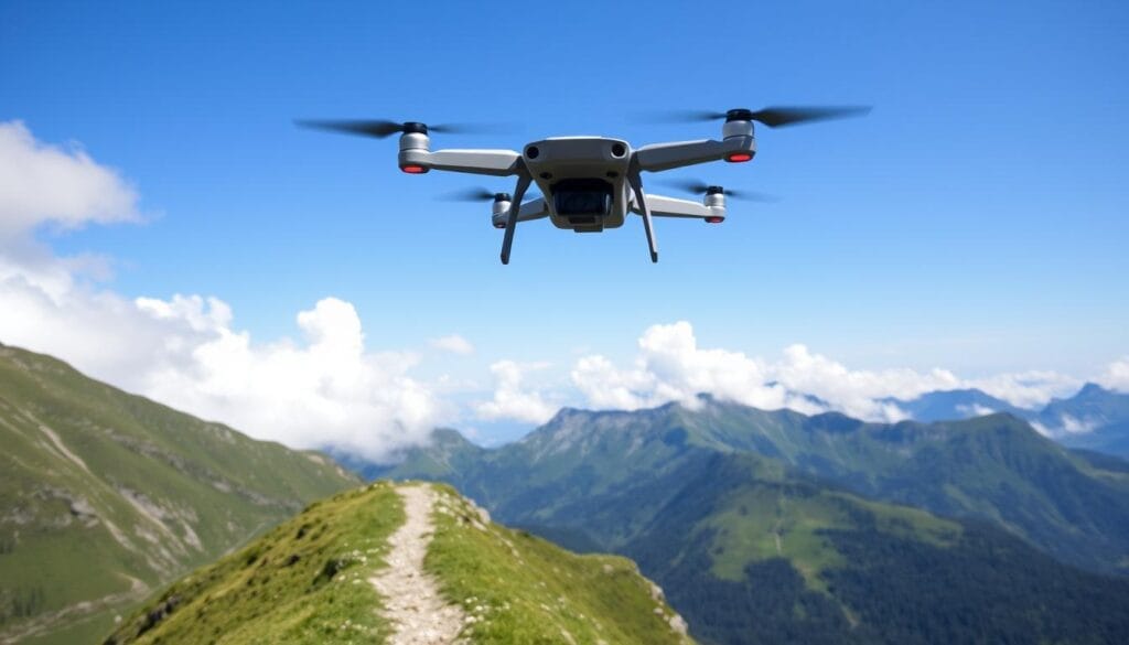 drone randonnée